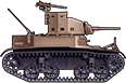 Sideview of M2 Light Tank